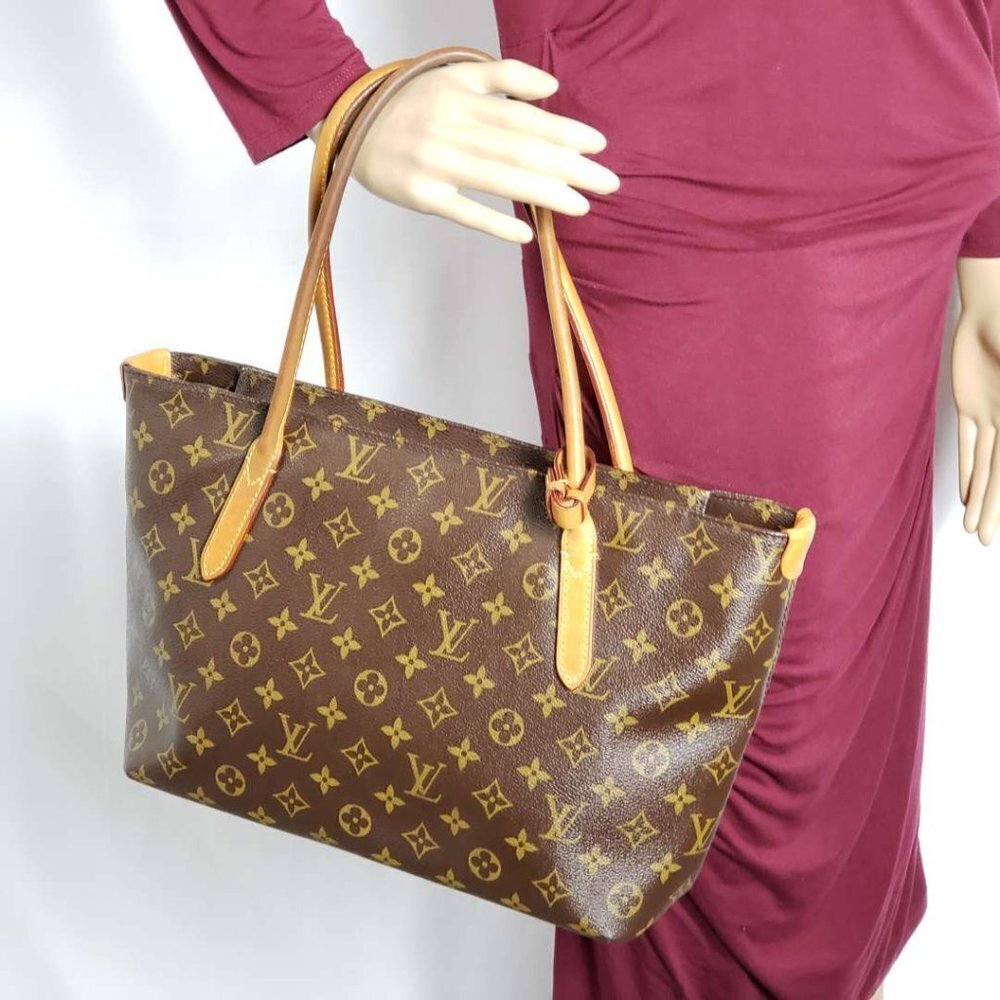 100% Authentic LOUIS VUITTON RASPAIL PM MONOGRAM TOTE BAG - Picture 15 of 15